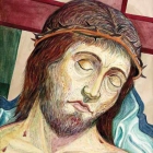 Križani – akvarel na papirju, 22x17 cm, 1999